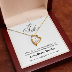 Forever Love Necklace - To My Mother From Son