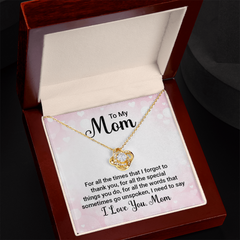 Love Knot Necklace - To My Mom For All The Times