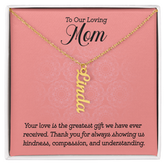 Multi Name Necklace - To Our Loving Mom