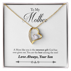 Forever Love Necklace - To My Mother From Son
